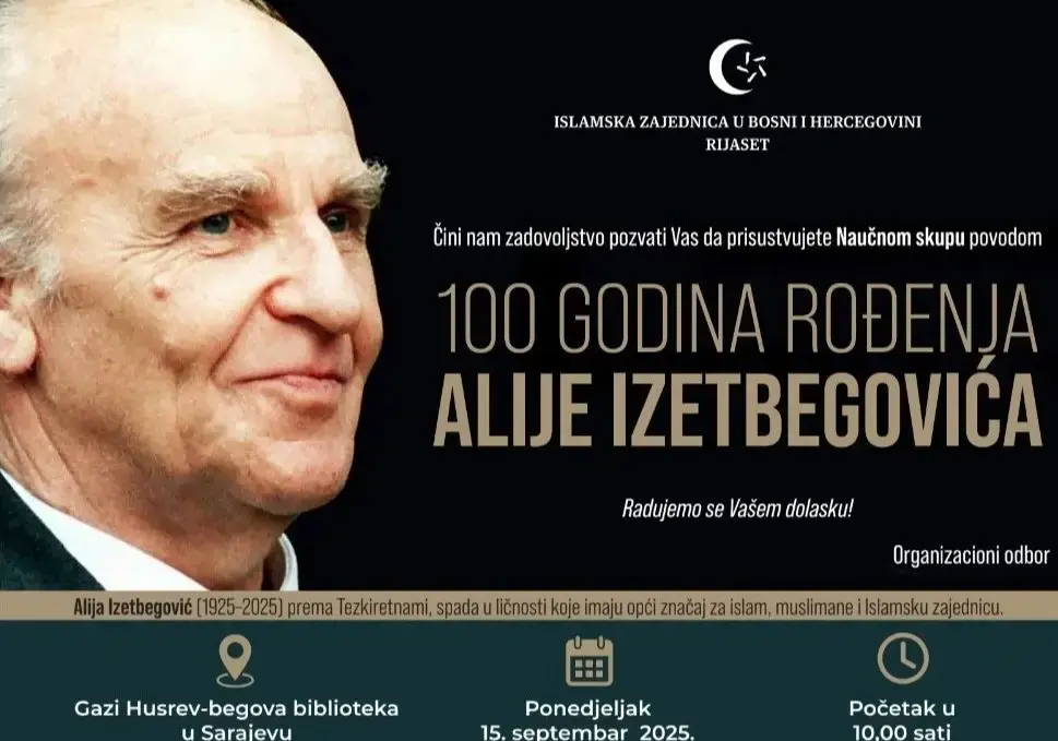 Naučni skup u povodu 100 godina rođenja Alije Izetbegovića