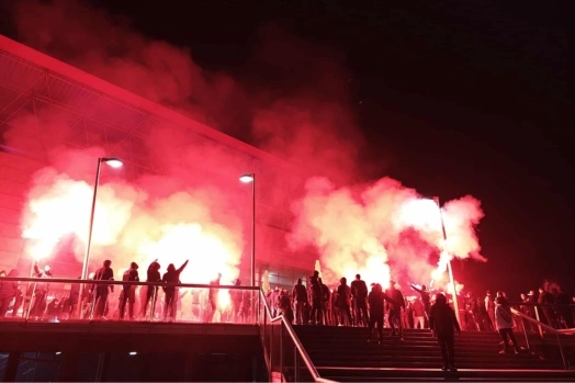 BH Fanaticosi "zapalili" Zenicu, skandiraju protiv čelnika Nogometnog saveza BiH