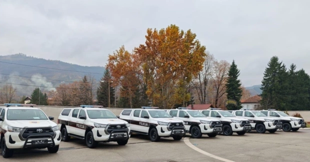 Sedam novih terenskih vozila za Upravu policije MUP-a ZDK