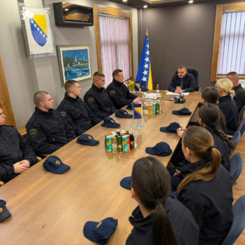 Direktor Rusmir Isak održao sastanak s najboljim pripravnicima zatvorske policije