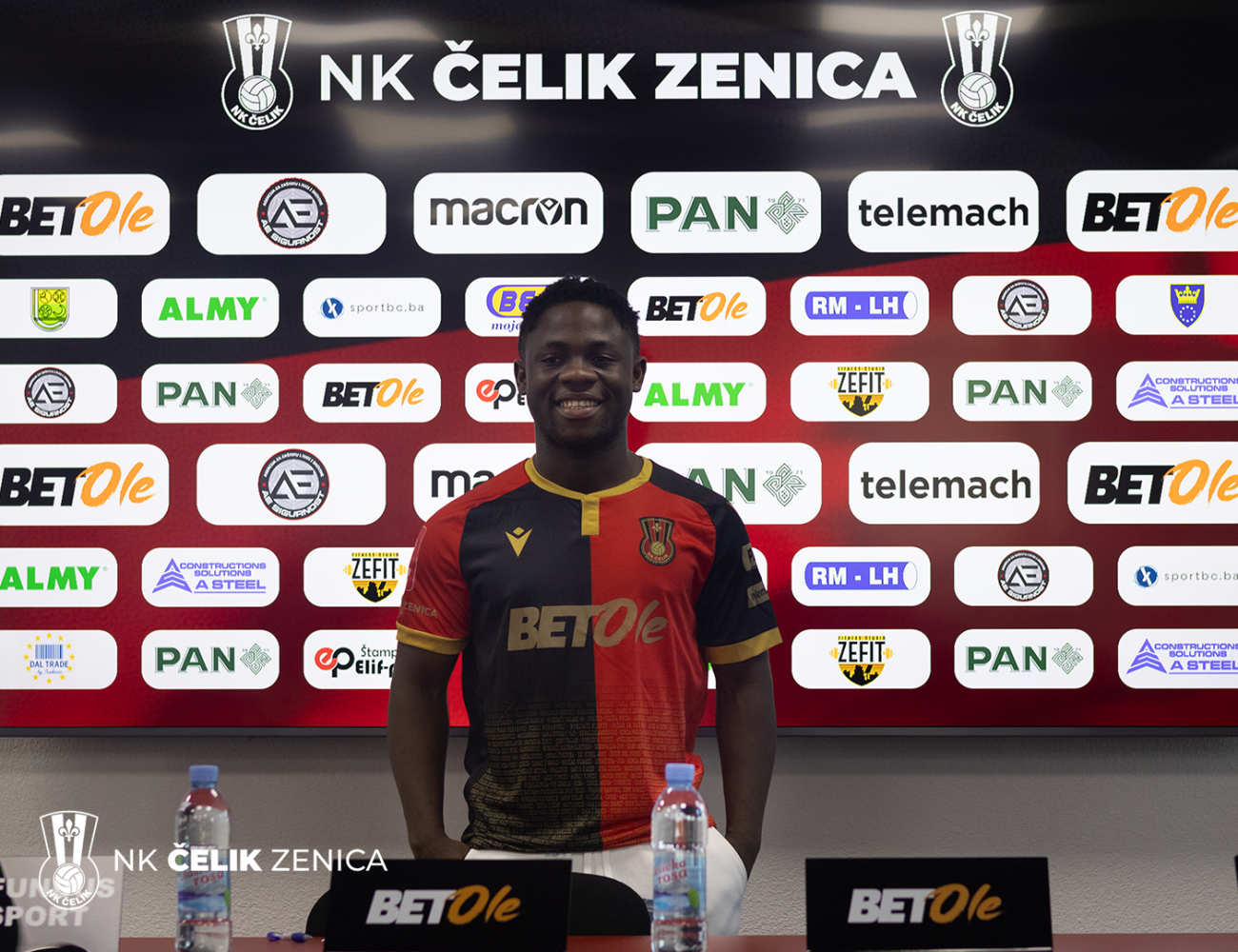 Emmanuel King Sieh Jr. zvanično igrač NK Čelik Zenica