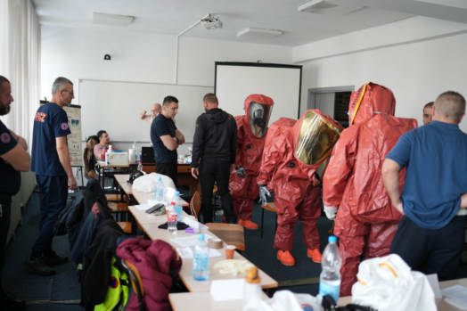 Pripadnici Federalne specijalizirane jedinice civilne zaštite za spašavanje od radioloških, hemijskih i bioloških opasnosti uspješno završili CBRN obuku
