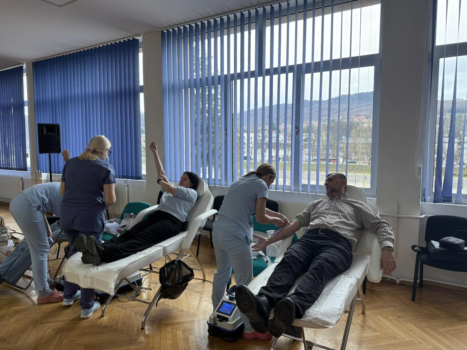 Uspješno realizovana prva ovogodišnja akcija dobrovoljnog darivanja krvi u Zavidovićima