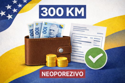 Poslodavci u FBiH mogu isplatiti do 300 KM neoporezive pomoći radnicima