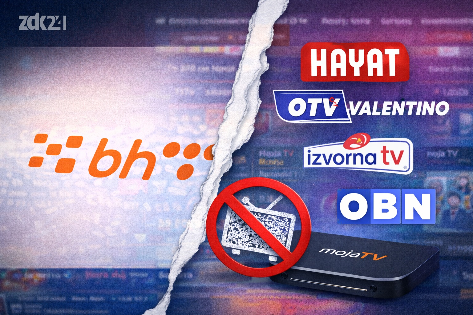 Sporna prava distribucije: Hayat, OTV Valentino i Izvorna TV isključeni s platforme Moja TV