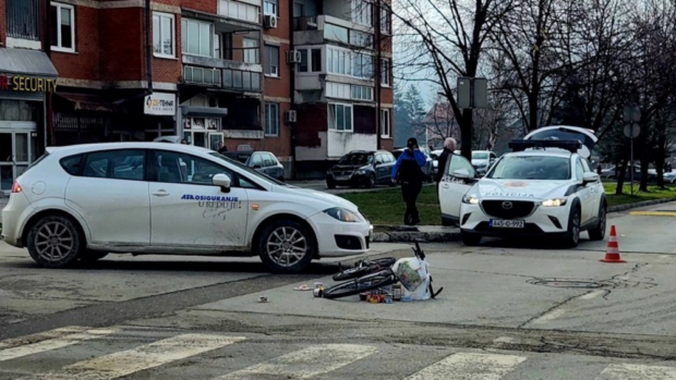 Saobraćajna nesreća u Radakovu, povrijeđen biciklista