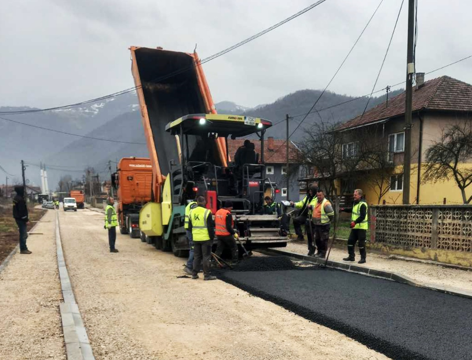 Počelo asfaltiranje regionalnog puta R473 u Nemili: Ulaganje od 400.000 KM za sigurniji saobraćaj