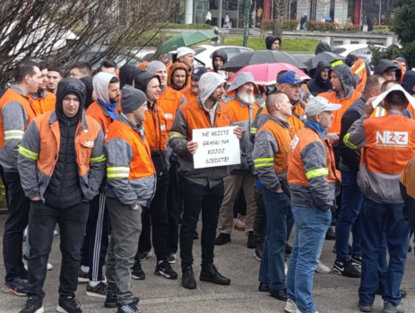 Radnici Nove željezare Zenica danas izlaze na proteste zbog neisplaćenih otpremnina i regresa
