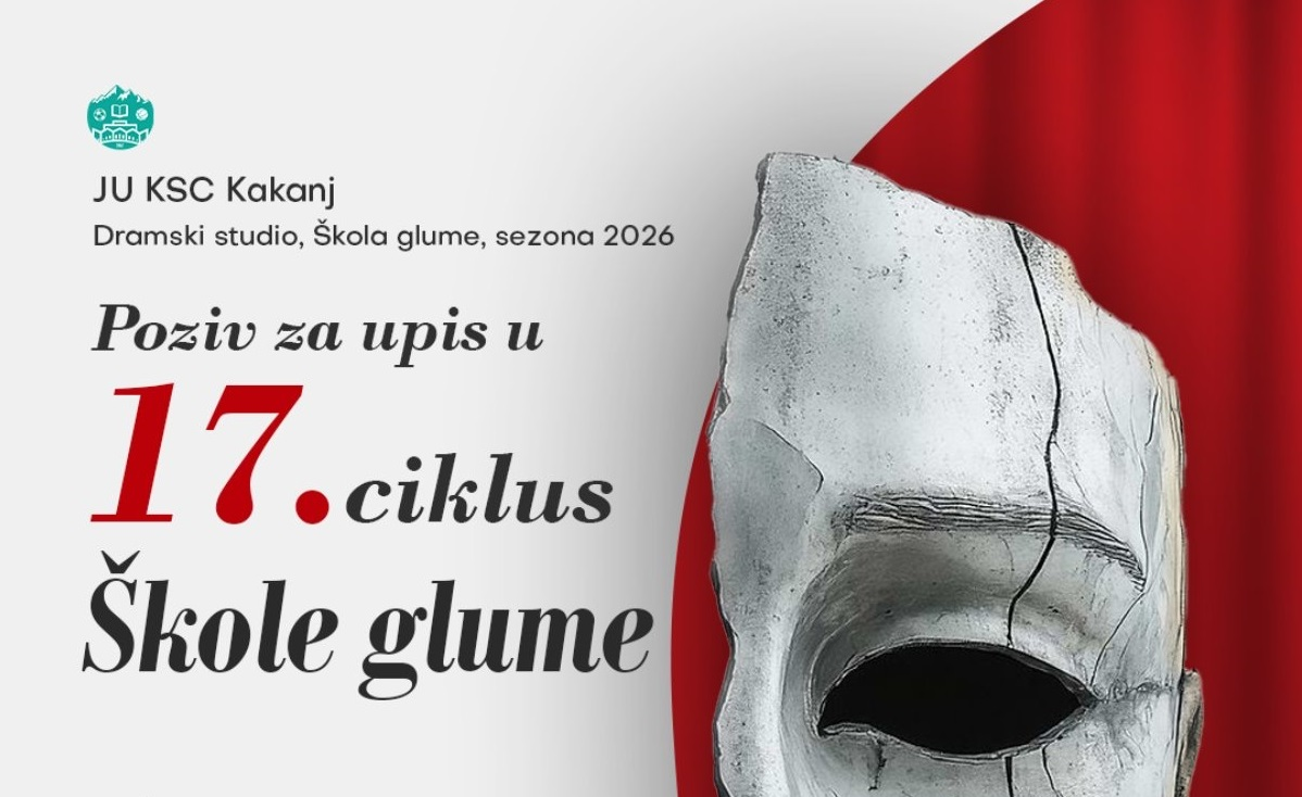 Otvoren upis u Dramski studio KSC-a Kakanj: Prilika za sve ljubitelje glume