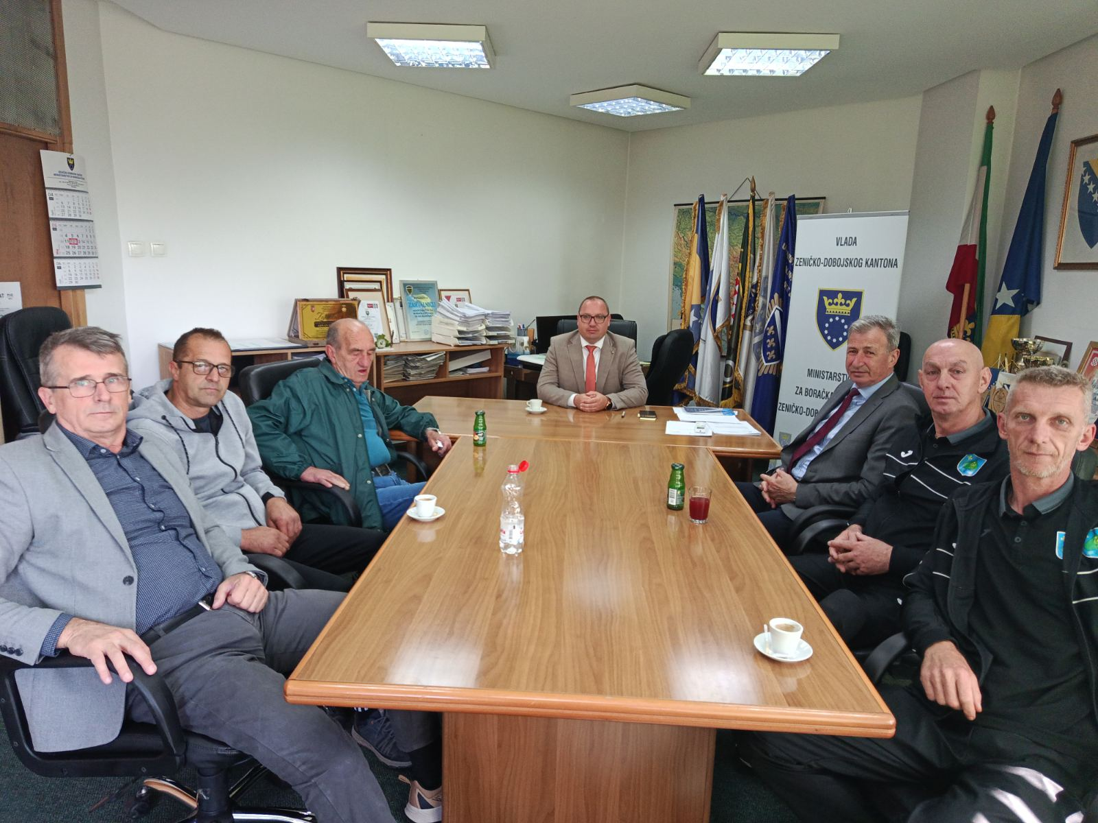Prijem u Ministarstvu za boračka pitanja: KSO „Bosna“ Zenica i OKI „Breza“ novi premijerligaši