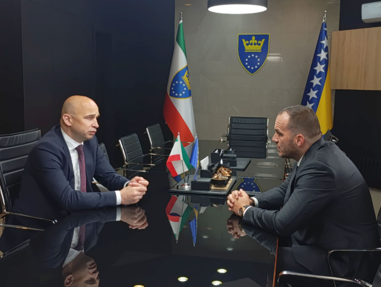 Vico Zeljković u posjeti Vladi ZDK: Uvjeren sam da ćemo već ove godine uspjeti započeti radove na izgradnji Nacionalnog stadiona